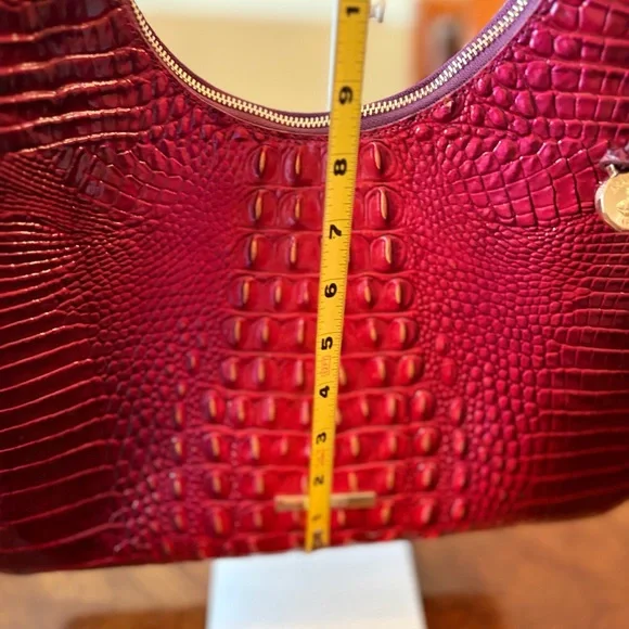 NWT Brahmin Tabitha Ruby Ombré Melbourne Shoulder Bag - Picture 7 of 10
